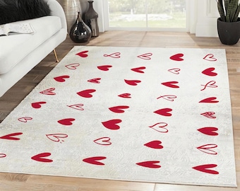 ALAZA Love Valentine's Day Heart Tree Balloon Flower Round Area Rug Non Slip Rug Floor Mat Carpet Entryway Hallway Sofa Living Room Bedroom Home Deco ALAZA Love Valentine's Day Heart Tree Balloon Flower Round Area Rug Non Slip Rug Floor Mat Carpet Entryway Hallway Sofa Living Room Bedroom Home Deco