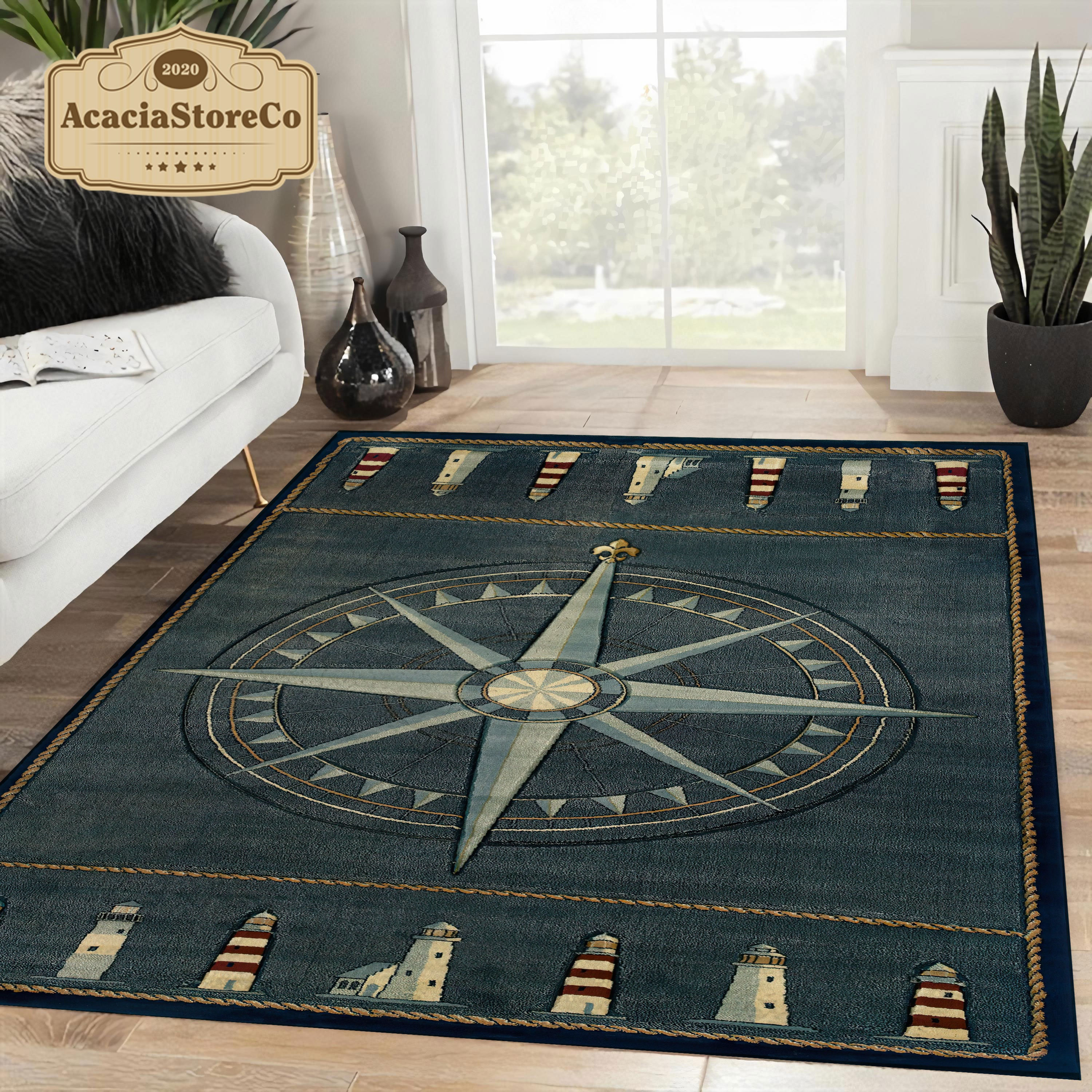 Nautical Rug Area Home