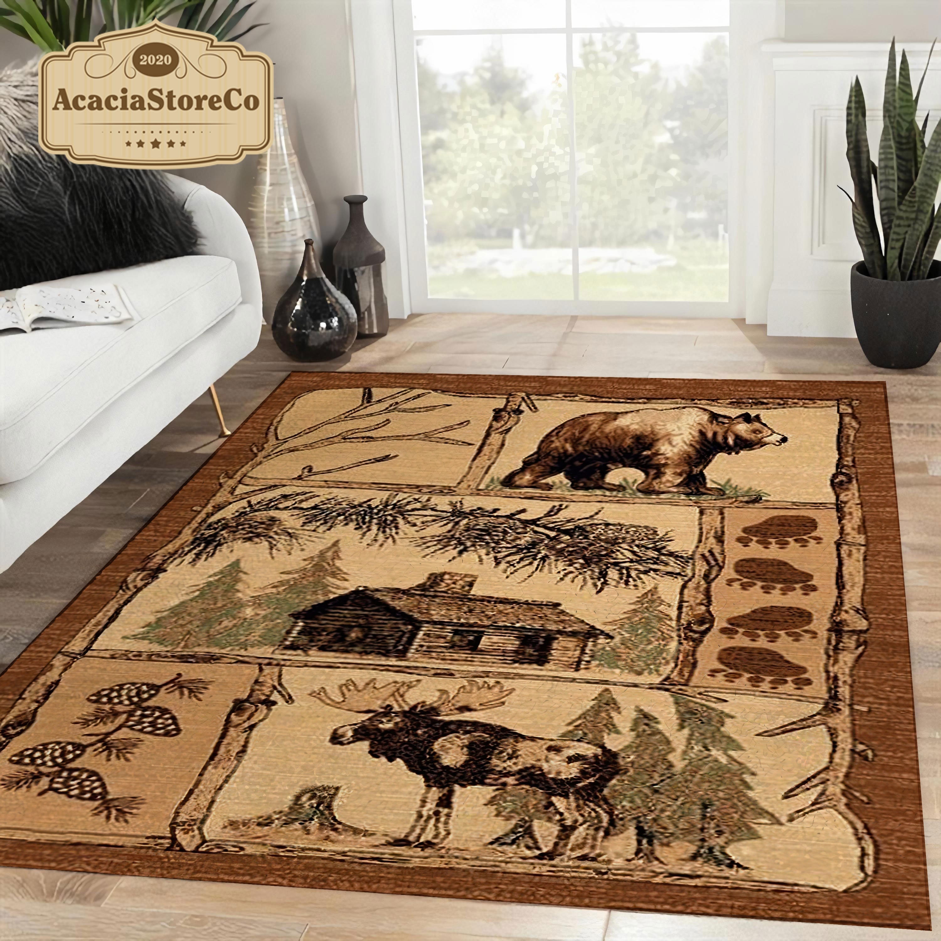 10 Pc Wildlife Kitchen Dish Cloth Set Perfect for Your Hunting Lodge or Log  Cabin Featuring Bear Deer Moose by The Big One