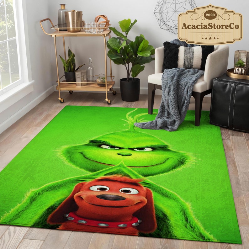 Christmas Decoration, Grinch Christmas Area Rug, the Grinch Christmas ...