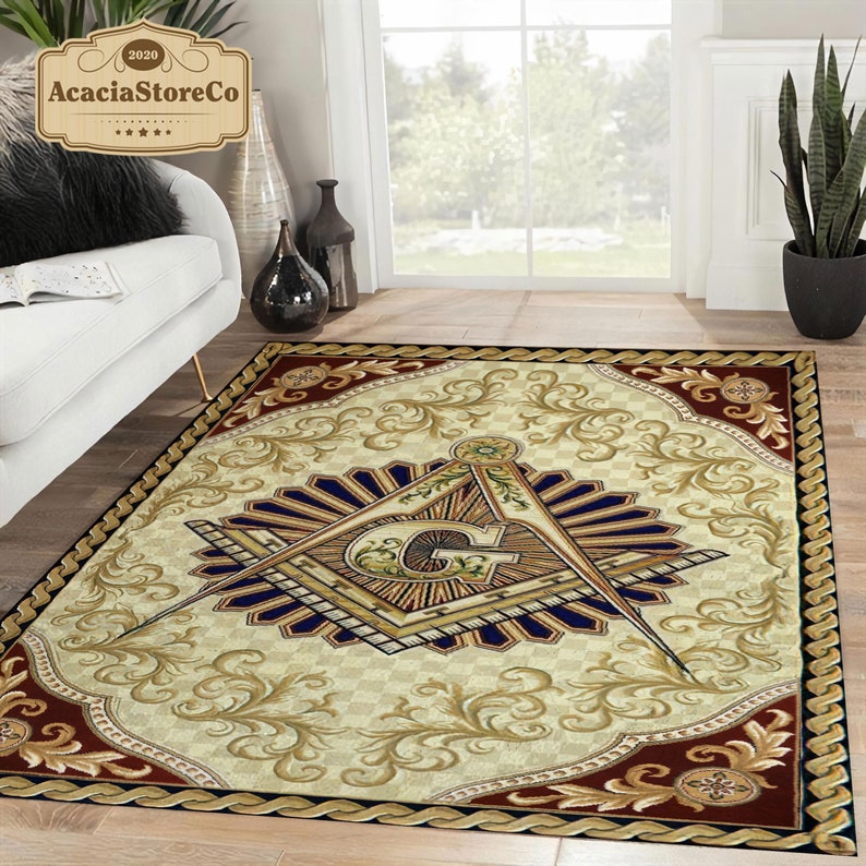 Floor Mat Decor Rug Carpet Rug All Over Printed Freemason Area Rug Decorative Floor Mat Decor Rug Carpet Rug All Over Printed Freemason Area Rug Decorative