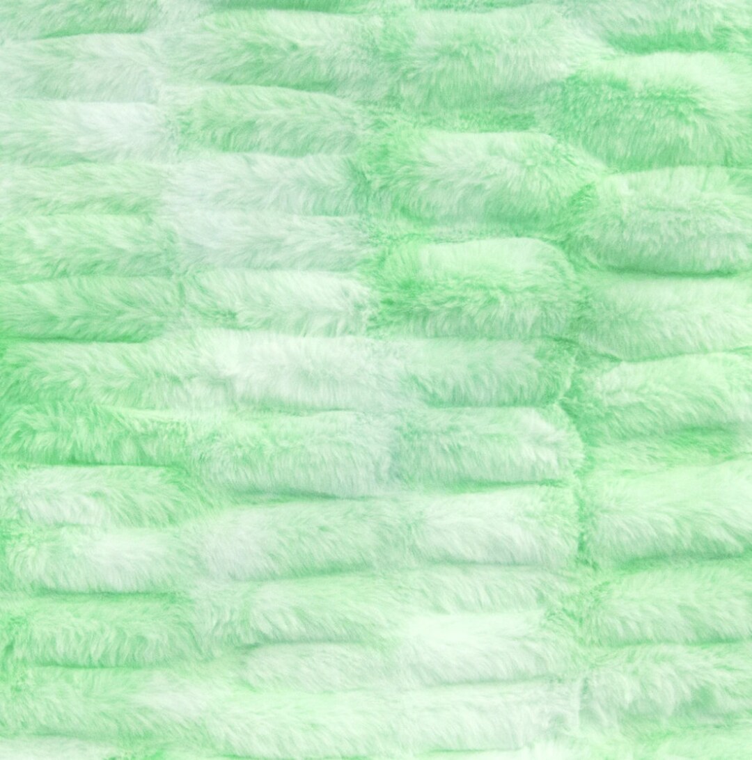 Mint Dreamy Bunny Sharpei® Minky EZ Fabric Etsy