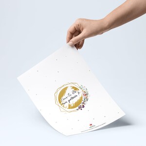 Veux-tu être mon parrain : carte à gratter annonce de grossesse