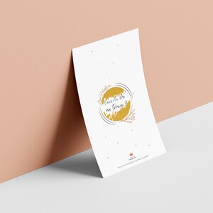 Veux-tu être ma témoin : carte à gratter annonce de mariage