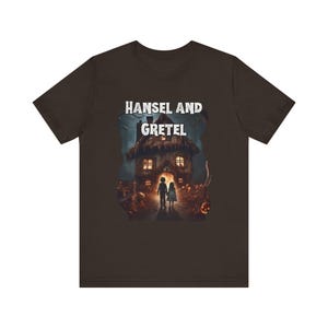 Maglietta a maniche corte unisex in jersey di Hansel e Gretel