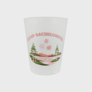 Camp Bachelorette Postcard Flex Cups, 12ct | Camp Bachelorette, Camp Bachelorette Ideas, Bachelorette Party Cups, Bachelorette Party Cups