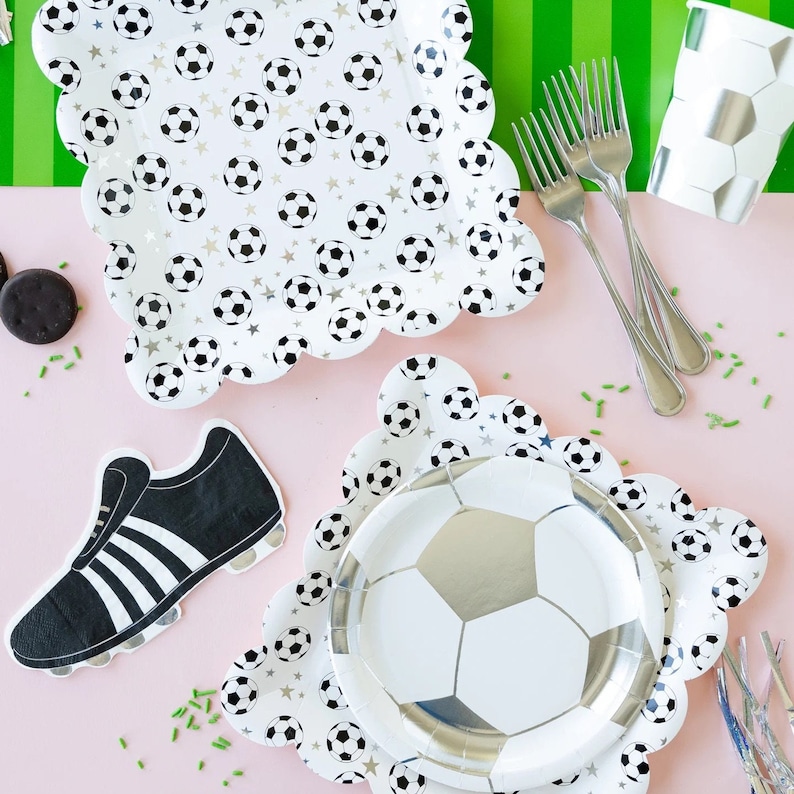 momentandco Soccer Cleat Paper Napkins