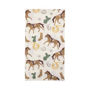 Western Scatter Paper Napkins, 24ct | Wild West Birthday, Western Party Supplies, Cowgirl Baby Shower Cowboy Party Decor, First Rodeo