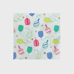 Pickleball Social Club Large Paper Napkins, 16ct | Pickleball Party Supplies, Pickleball Party, Pickleball Bachelorette, Pickleball Napkins