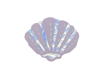 Seashell Napkins | Iridescent Shimmer Party Tableware (25 Count)