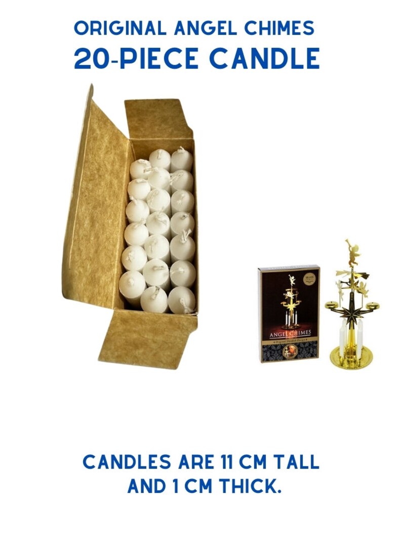 20 Original Angel Chimes 20 Piece Candle Christmas Chimes Etsy