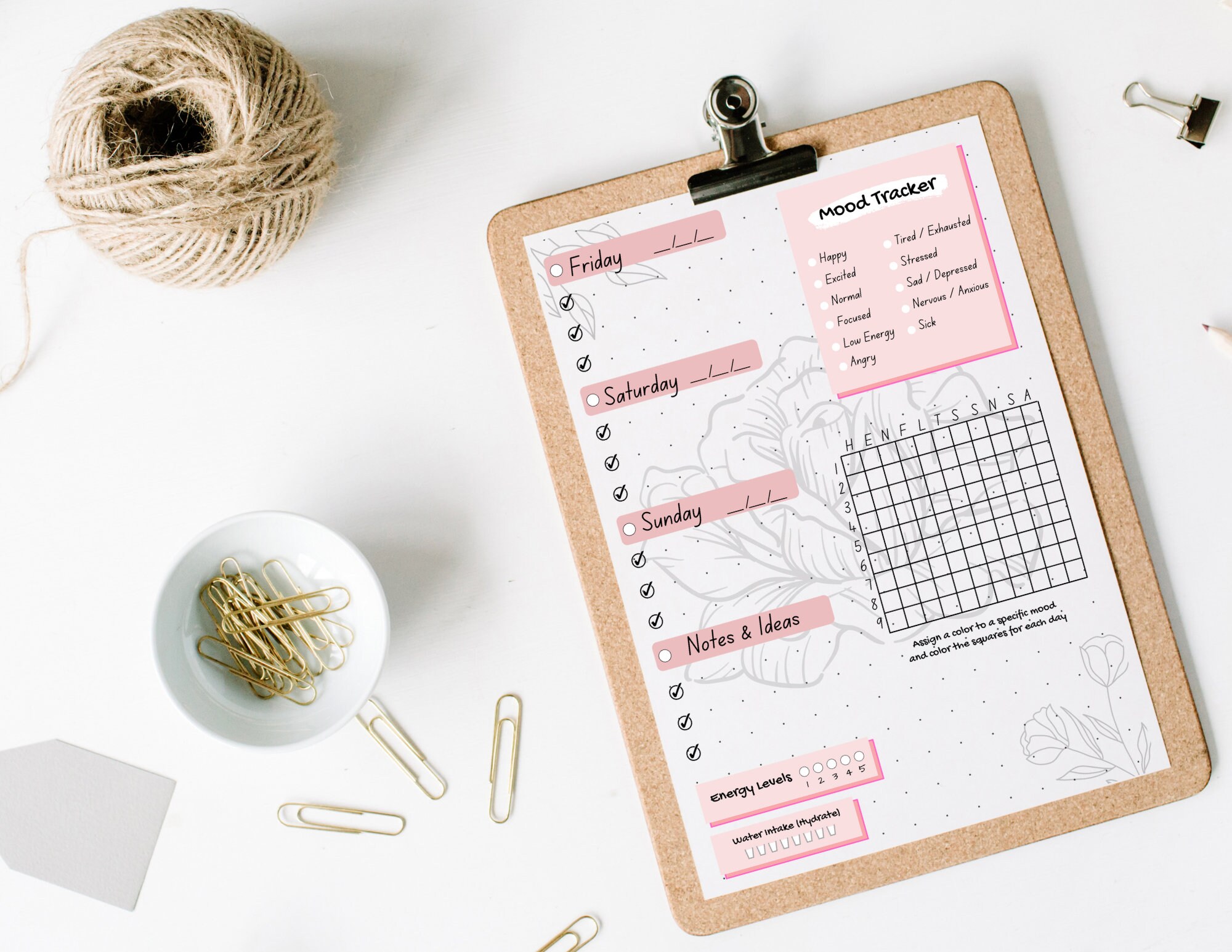Bullett Journal Printable,bullet Journal Printable,bullet Journal ...