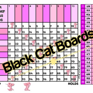 Double Bingo Board- Grid & Holds