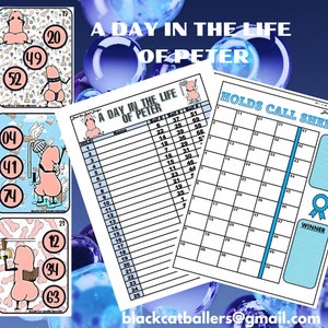 Peter Bingo Ticket Hold Set