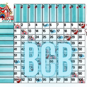 Sh!tshow 100 Ball Bingo Grid PDF Downloadable File