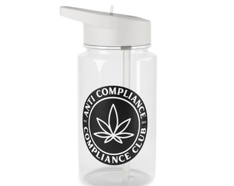 Anti Compliance Compliance Club of Tritan Water Bottle