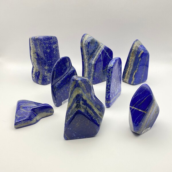Lapis Lazuli Freeform Polished Stone Healing Crystal Balancing Protection Stone Gift Display