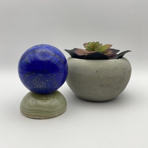 Lapis Lazuli Sphere Lapis Healing Stone Display