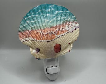 Luz nocturna de concha: ambiente oceánico