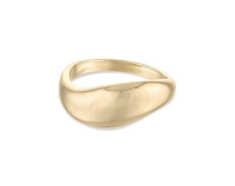 925 Sterling Silber 14k Vermeil Anlaufsicher Hypoallergen Der Kirra Tide Ring