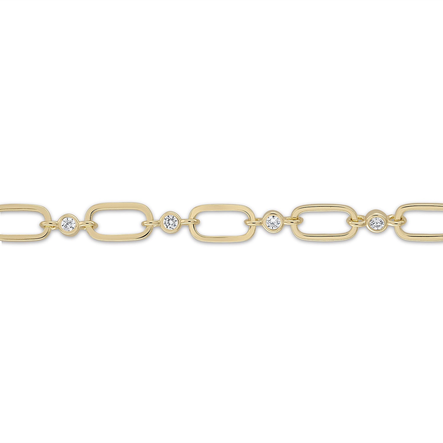 925 Sterling Silver 14k Vermeil Tarnish Proof Hypoallergenic  Pillow Jumbo Link Chain Bracelet