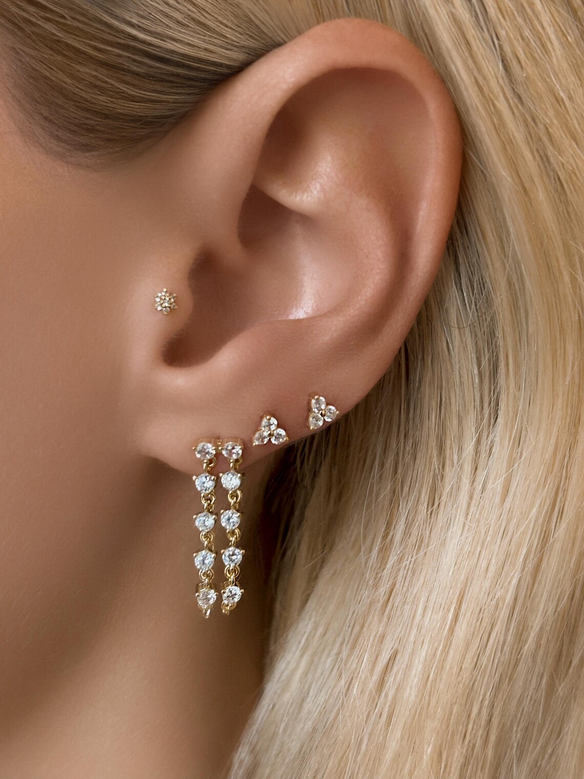 Pendientes De Plata 925 BMMYE - Aros Retorcidos De 5 Mm Ancho, Dorados 18K, Hipoalergénicos, Tallas 20/30/40/50 Mm