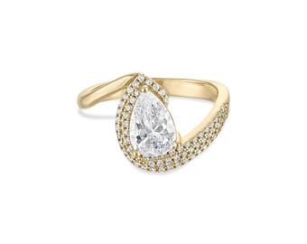 925 Sterlingsilber 14k Vermeil Anlaufsicher Hypoallergen Der Onda Ring