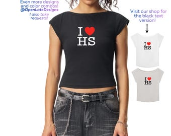 I Love HS Baby Tee | Harry Styles Merch