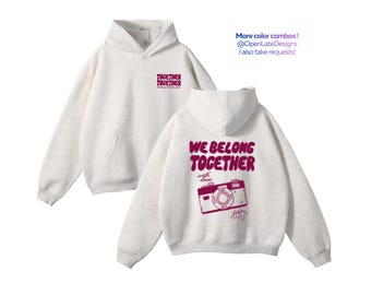 Together Together Tour Oversized Hoodie | We Belong Together Harry Styles Kiss All the Time Disco Occasionally