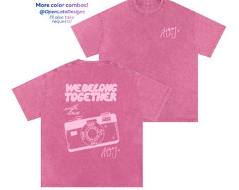 We Belong Together Oversized Cotton T-Shirt