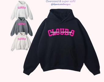 Cloud 9 Megan Moroney Oversize Fleeced Hoodie