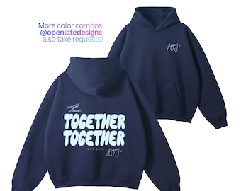 Together Together Tour Oversize Fleeced Hoodie