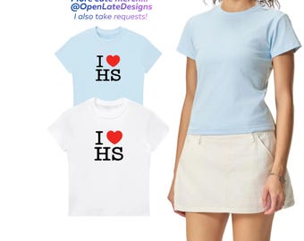 I Love Harry Styles Baby Tee | Kiss All the Time. Disco, Occasionally | Together Together Tour