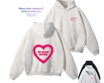 Harry Styles 'We Belong Together' Oversized Hoodie | Valentine's Gift