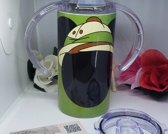 Personalized Mickey Mouse Safari Sippy Cup: 12oz Stainless Steel Tumbler