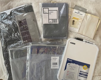 College Essential Organizers – Must-Have Dorm Room Storage Set