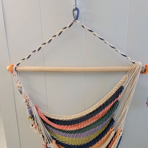 Cozy Hammock Chair – Gently Used & Perfect for Relaxing!