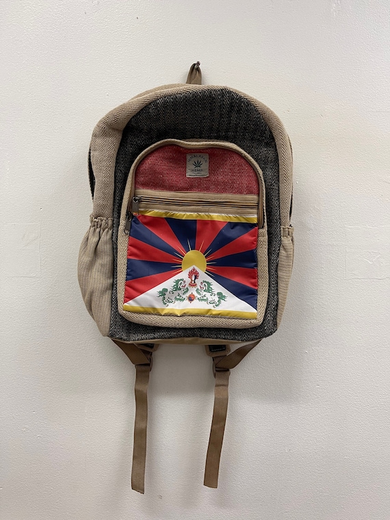Endless Knot Harmony Tibetan Auspicious Tashi Printed Tote Bag | Buy Being Tibetan  Bags |