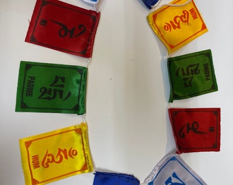 Mini Tibetan Prayer Flag