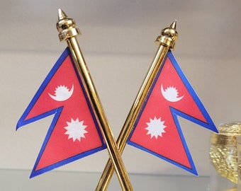 Cross Nepali Flag