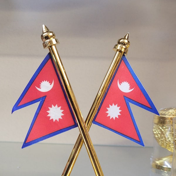 Cross Nepali Flag