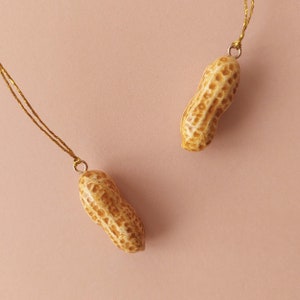 Realistic peanut decoration - peanut christmas tree ornament
