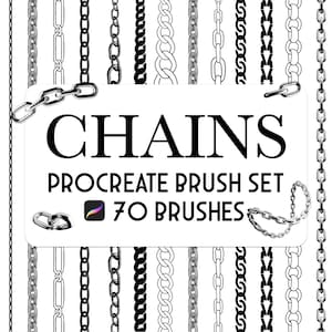Ultimatives Chain Procreate Pinsel- & Stempelset