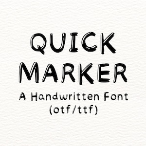 Polices manuscrites, calligraphie mignonne décontractée