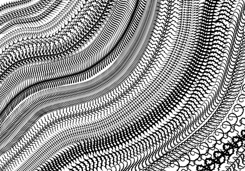 Abstract Spikes & Thorns Procreate Brush Set - Etsy