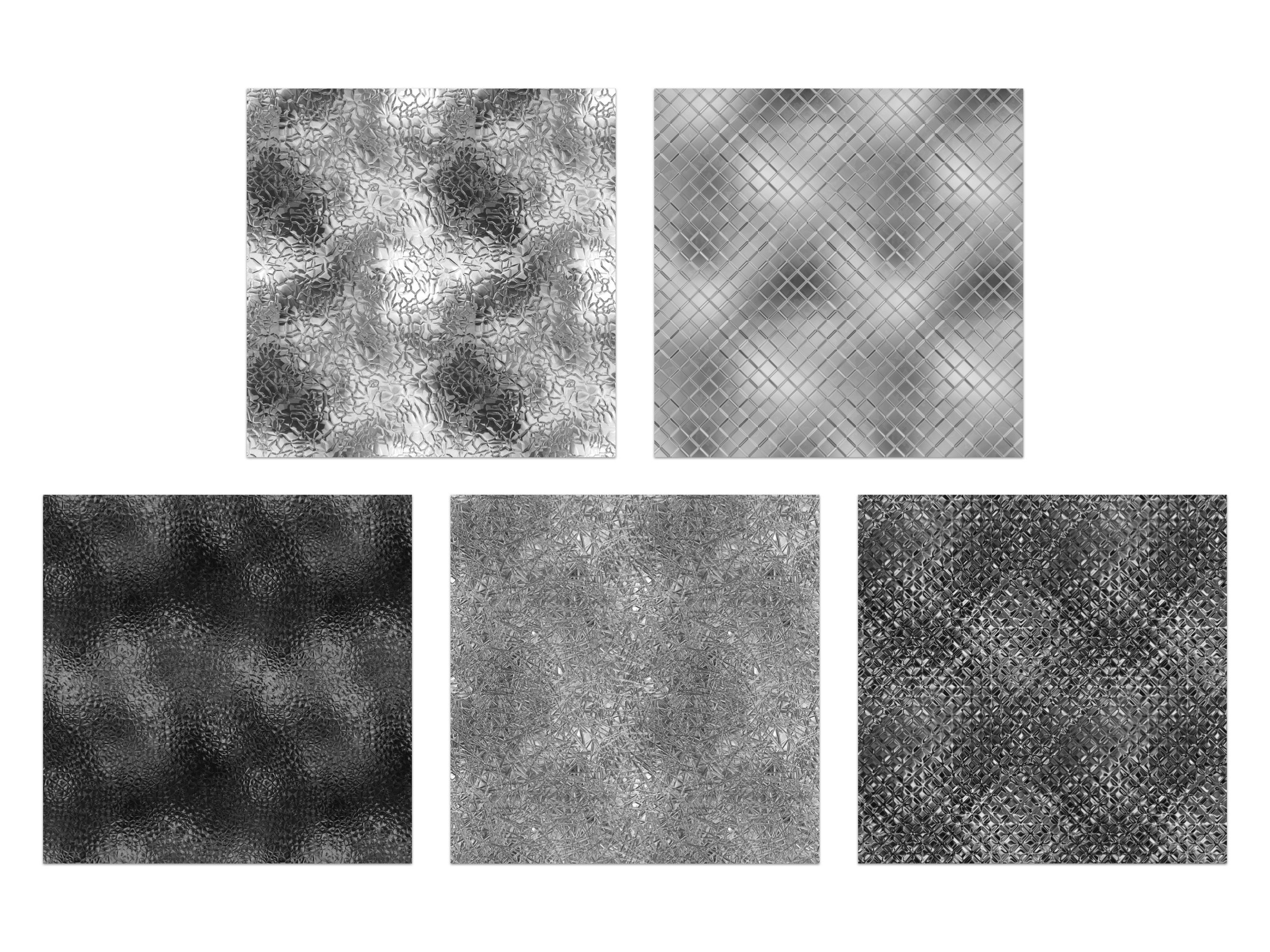 Metallic Texture Procreate Brush Set - Etsy