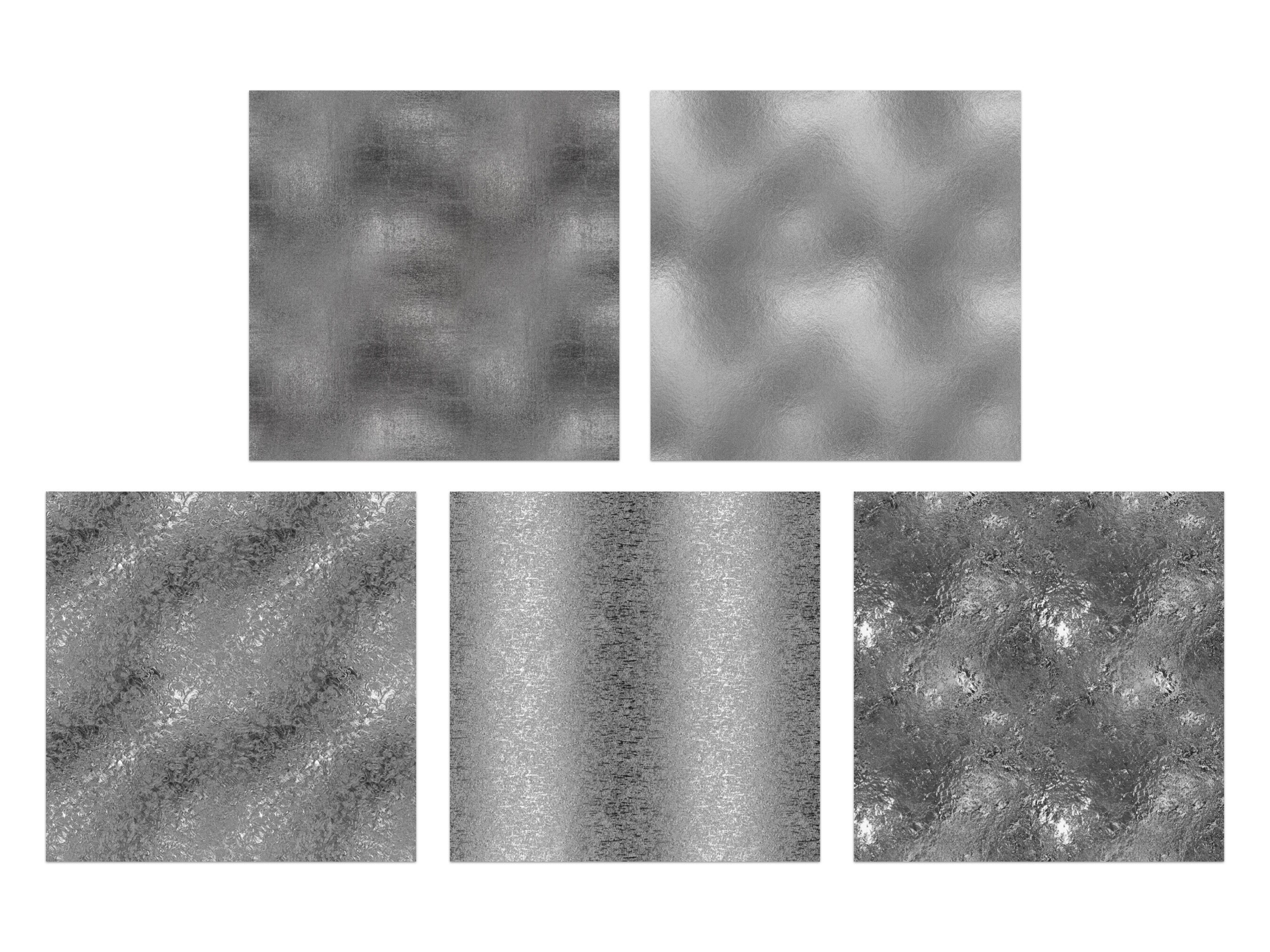Metallic Texture Procreate Brush Set - Etsy