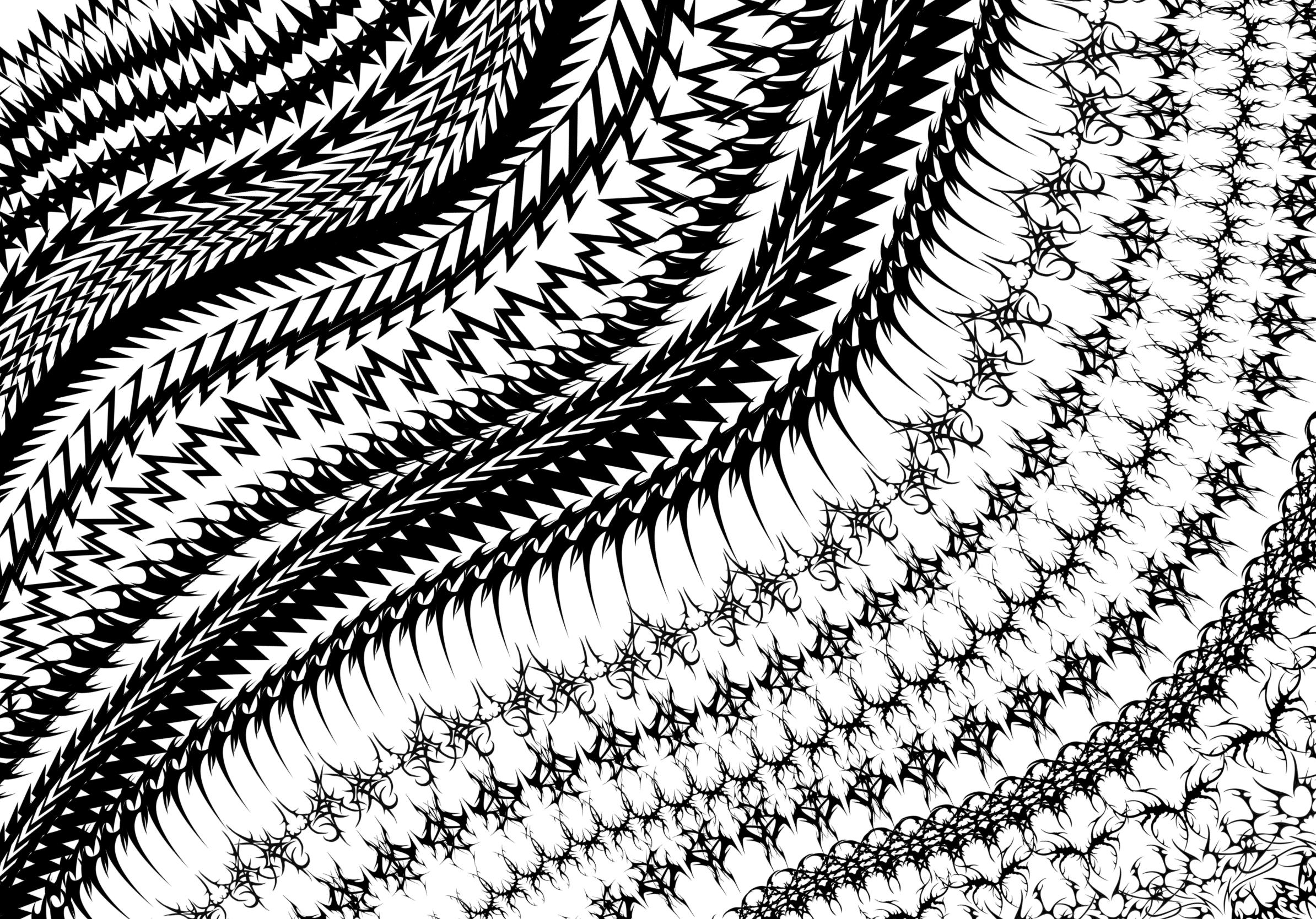 Abstract Spikes & Thorns Procreate Brush Set - Etsy