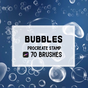 Bubble Brushes & Stamps Procreate Set