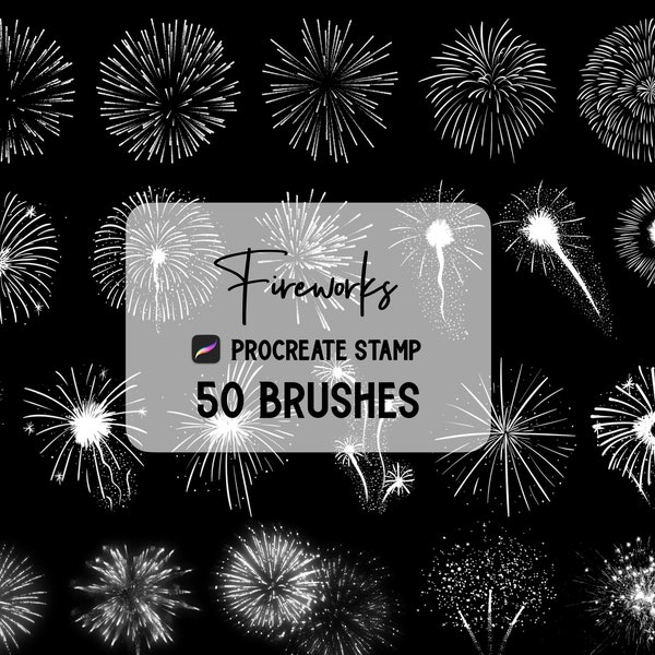 Fireworks Procreate brush Set